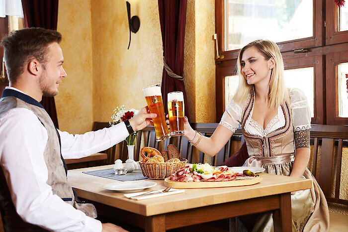 bayerische Brotzeit Restaurant im Hotel Waldfrieden Spiegelau